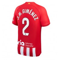 Koszulka piłkarska Atletico Madrid Jose Gimenez #2 Strój Domowy 2023-24 tanio Krótki Rękaw